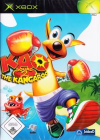 Kao the Kangaroo: Round 2 PAL Xbox PAL box art